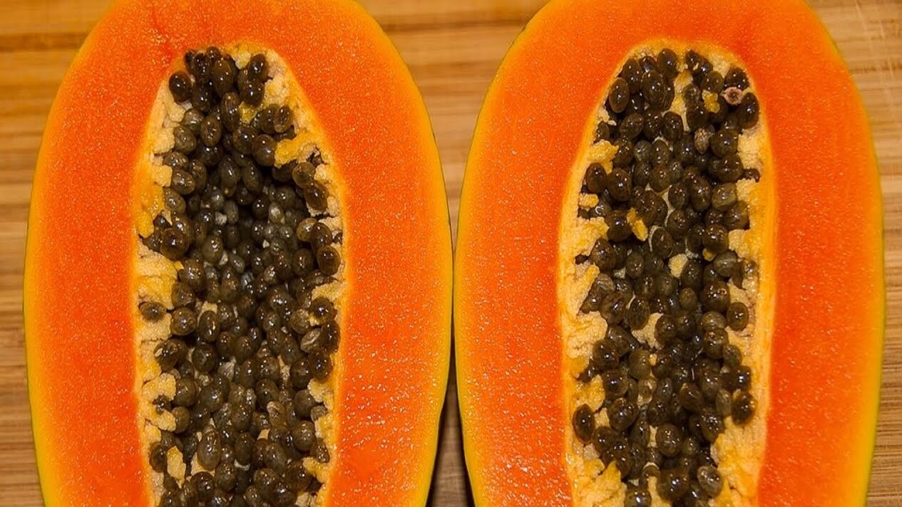 papaya seeds to make worms