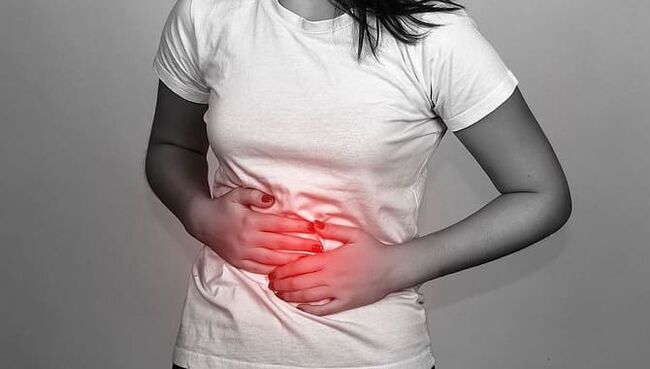 Abdominal pain is a constant companion to the presence of parasites in the intestines. 