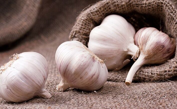 Anti-worm garlic